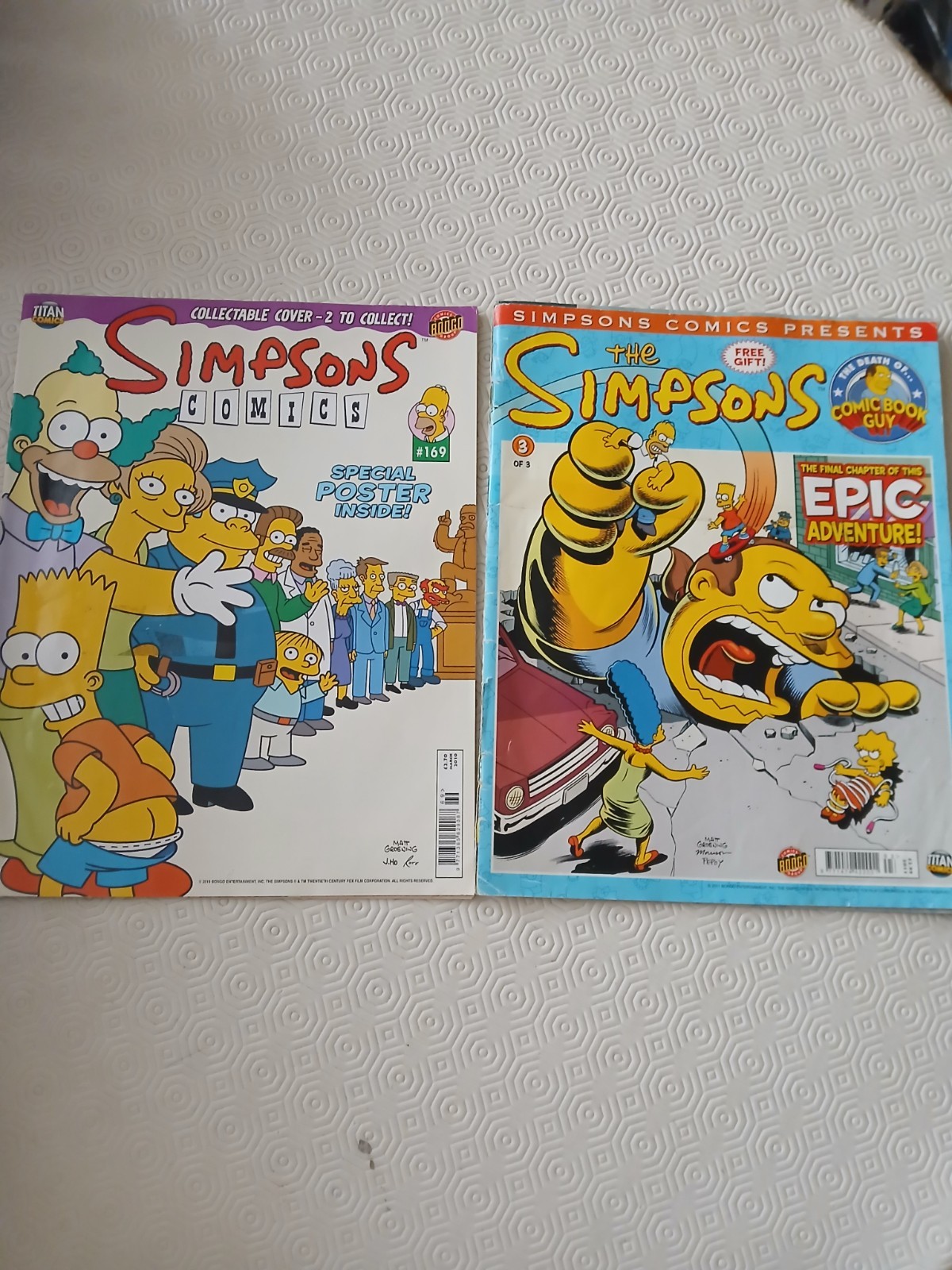 The Simpsons Comics Bundle 2010