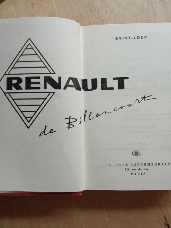 Renault de Billancourt, par Saint-Loup