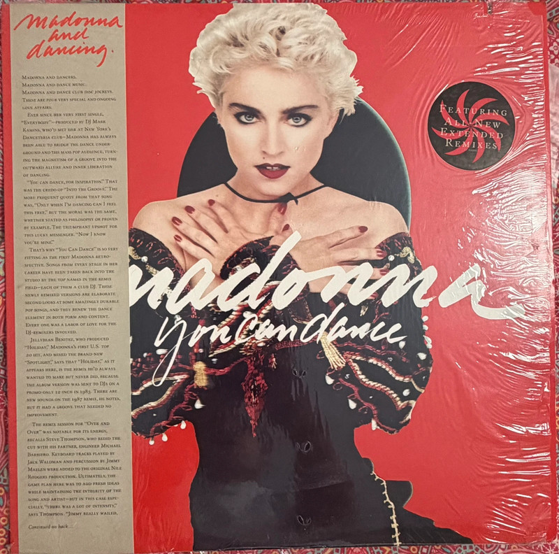 LP Madonna – You Can Dance España 1987