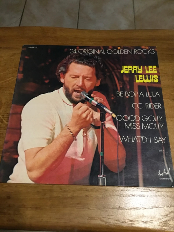 Jerry lee lewis 33 t 24 original golden rocks