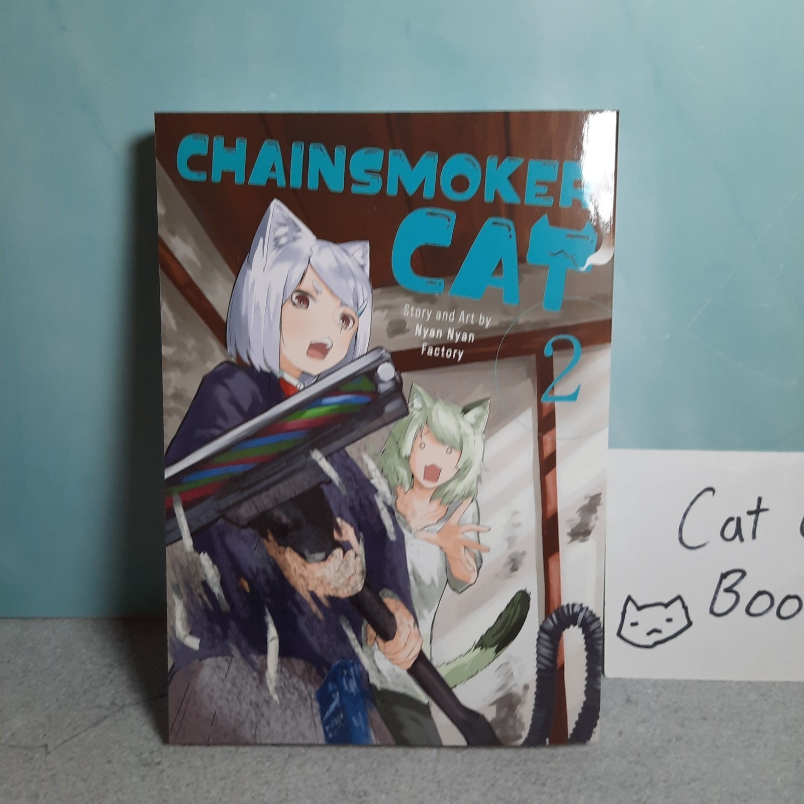 📚 Gatto affumicatore a catena vol. 2 Manga Ufficiali Inglese Seven Seas 9798895614365