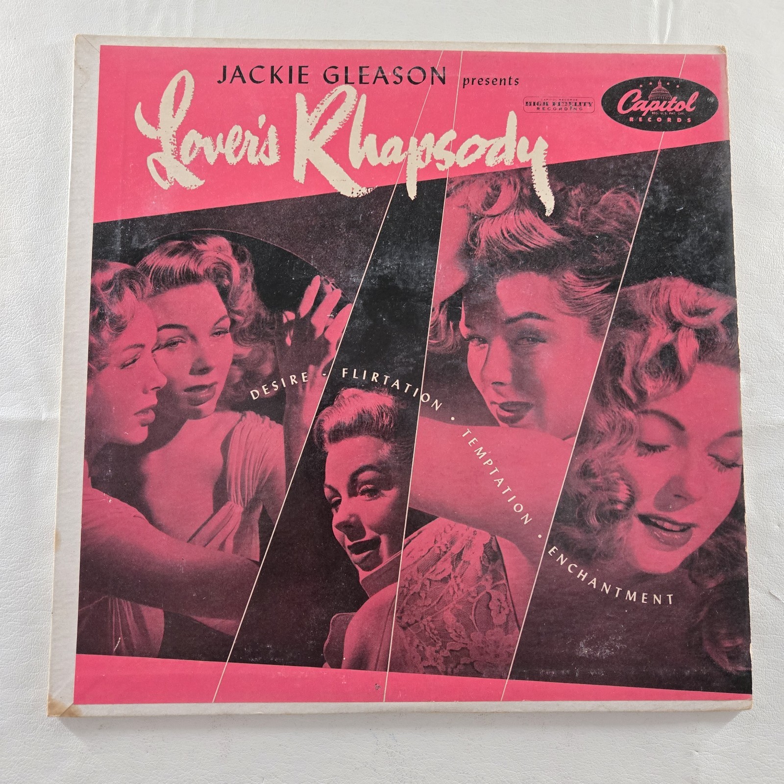 Jackie Gleason Lover's Rhapsody 10" Vinyl LP 1953 H366 Jazz Pop 33 RPM VG Tested