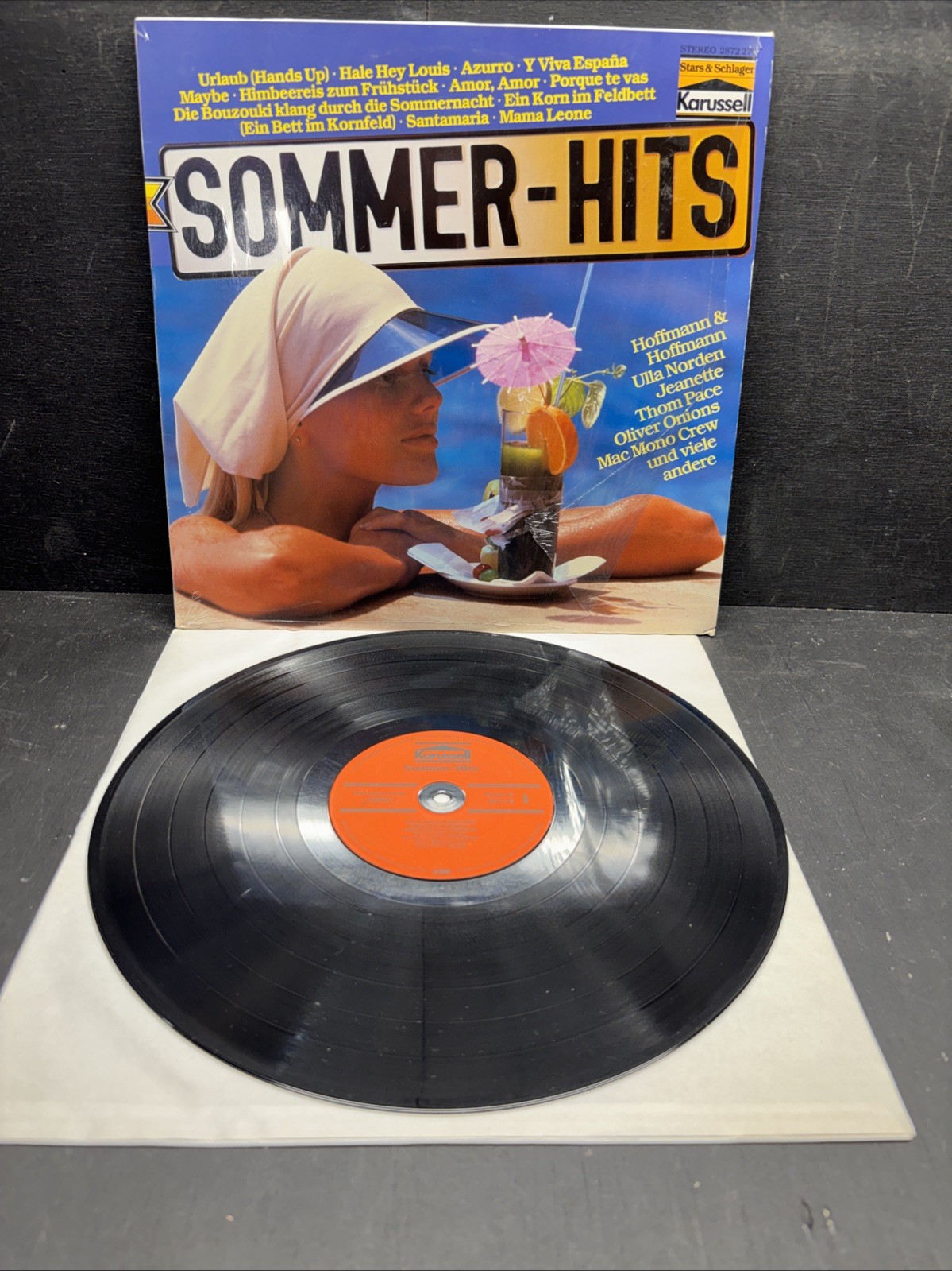 Sommer-Hits Vinyl LP Karussell 2872 270 German Schlager Compilation