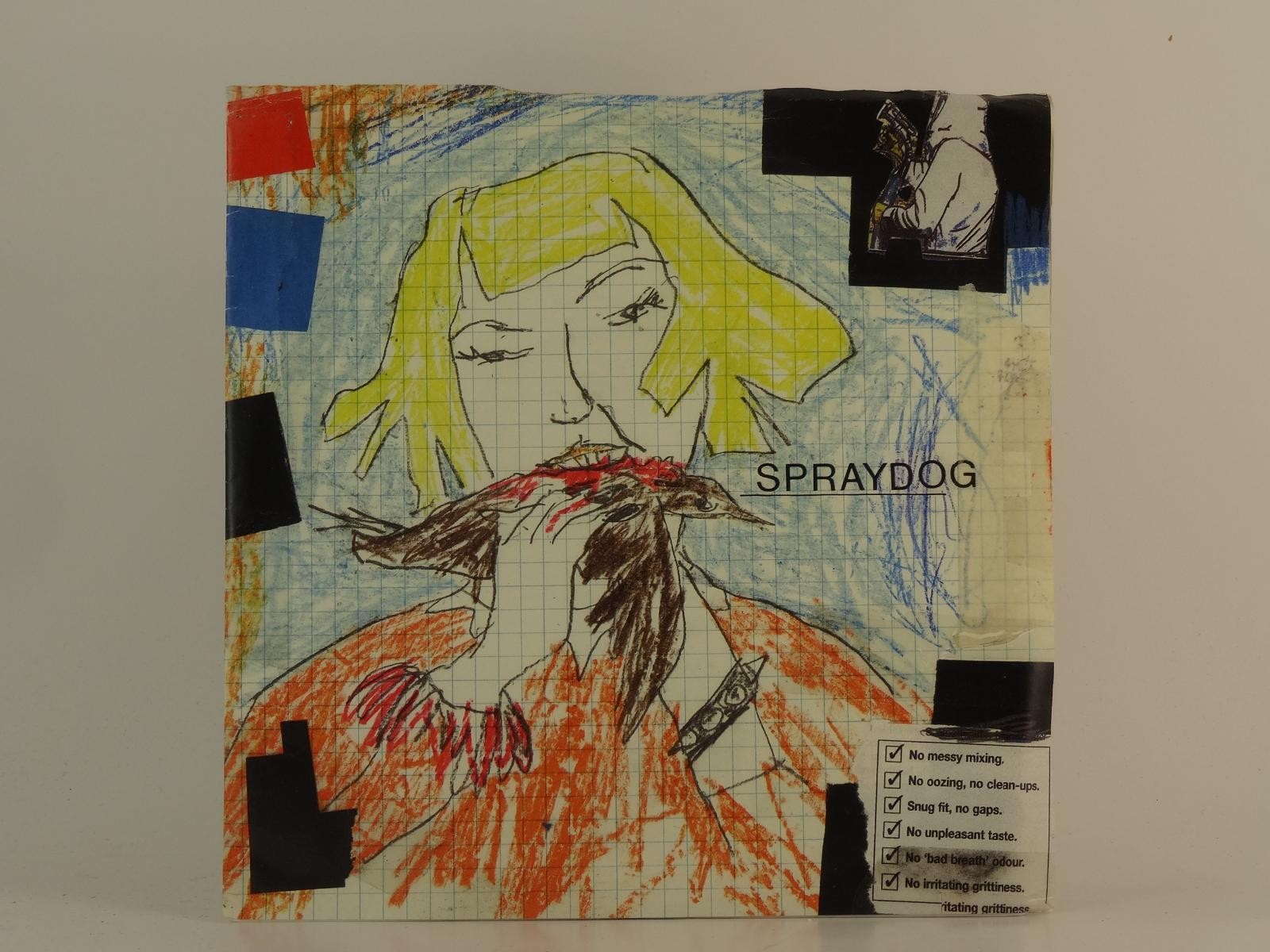 STARRY EYES SPRAYDOG (89) 2 Track 7" Single plus Picture Sleeve PLASTIC COWBOY R