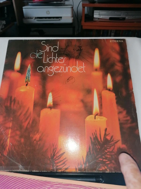 Schallplatte Weihnachtslieder