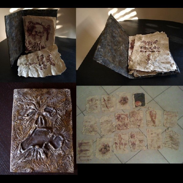 -=] THE EVIL DEAD LA CASA Necronomicon Book of the Dead LOVECRAFT [=-