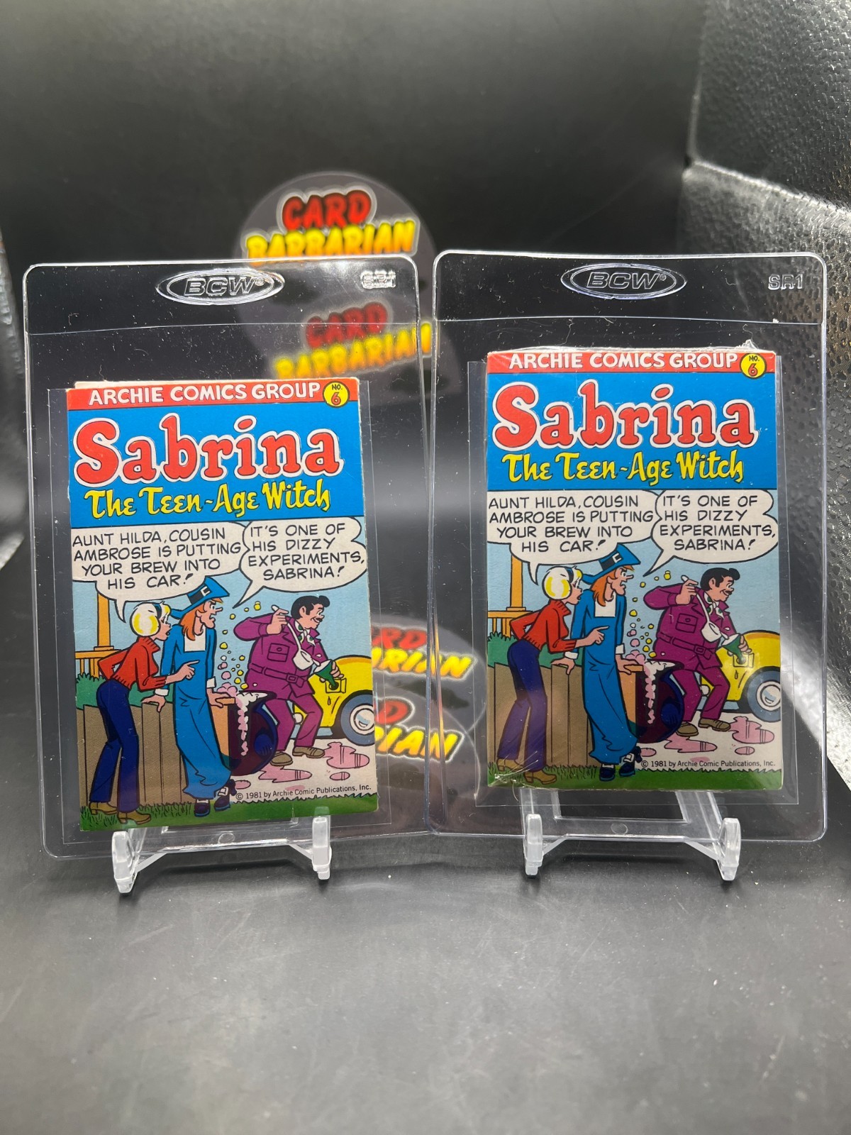Archie Comic Group Sabrina The teen-age witch Miniature one sealed (2) Copy Lot