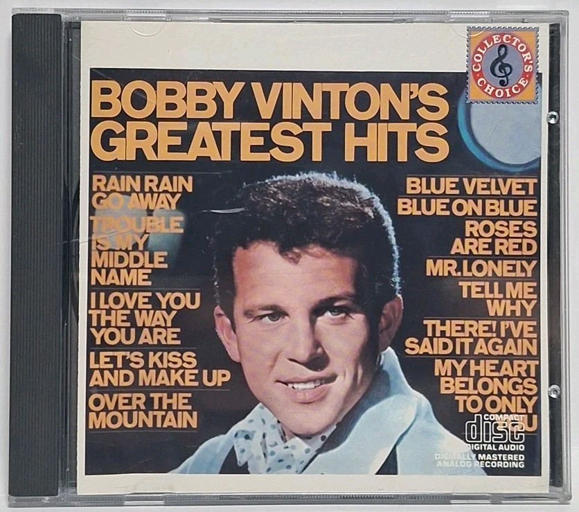Bobby Vinton Greatest Hits CD 1990 Near Mint Condition NM Rare OOP Fast Shipping