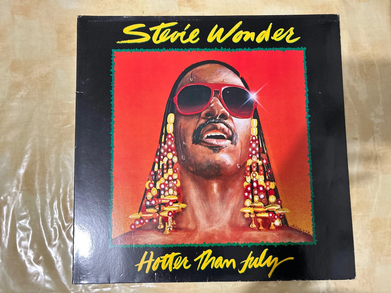 Vinyl : Hotter than July Stevie Wonder