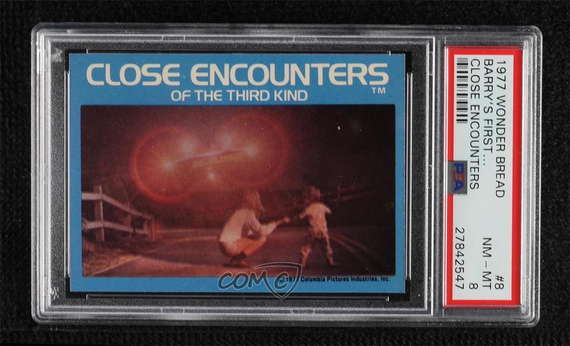 1978 Wonder Bread Close Encounters of the Third Kind #8 PSA 8 c9a