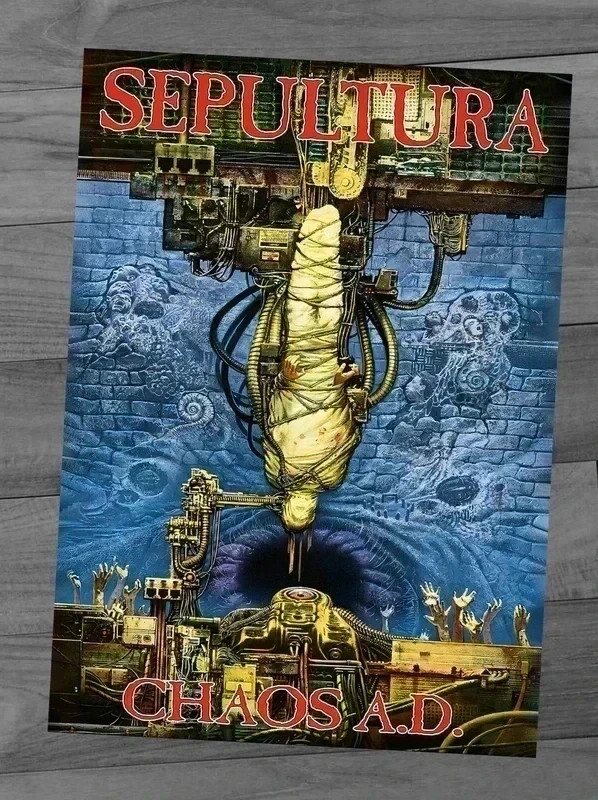Sepultura Chaos AD poster