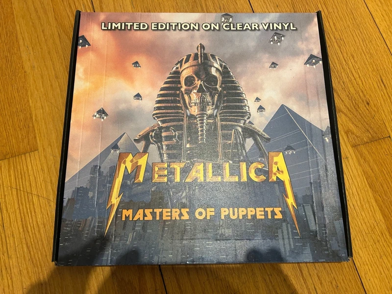 3LP Metallica – Masters Of Puppets SGVS016 Ltd. Edit 200 Copies Worlwide