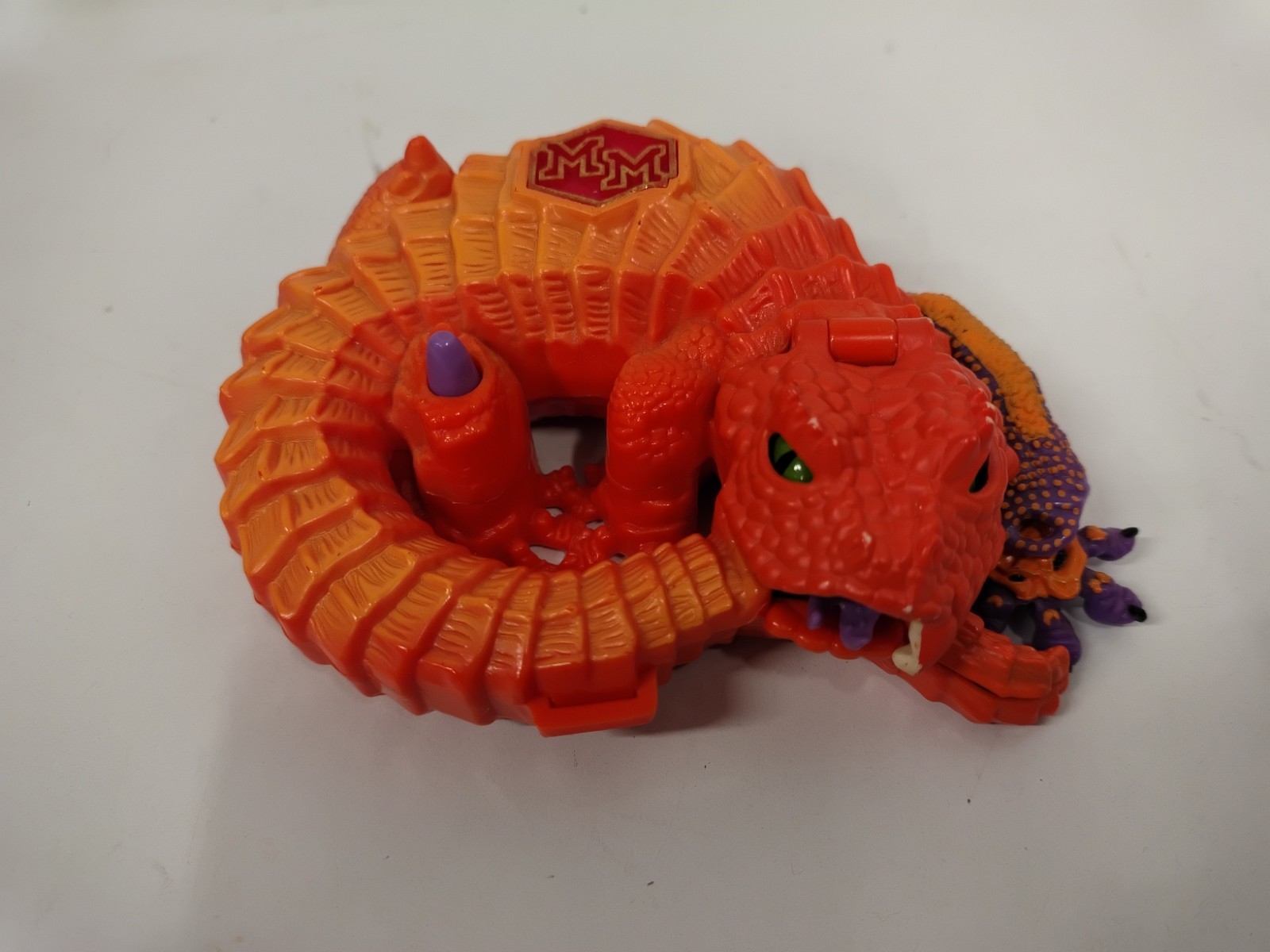 MIGHTY MAX DOOM ZONE LASHES THE LIZARD 1994 BLUEBIRD TOYS COMPLETO 