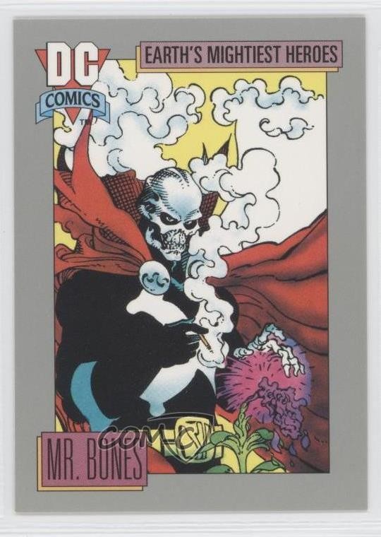 1992 Impel DC Comics DC Cosmic Mr Bones #63 02v3