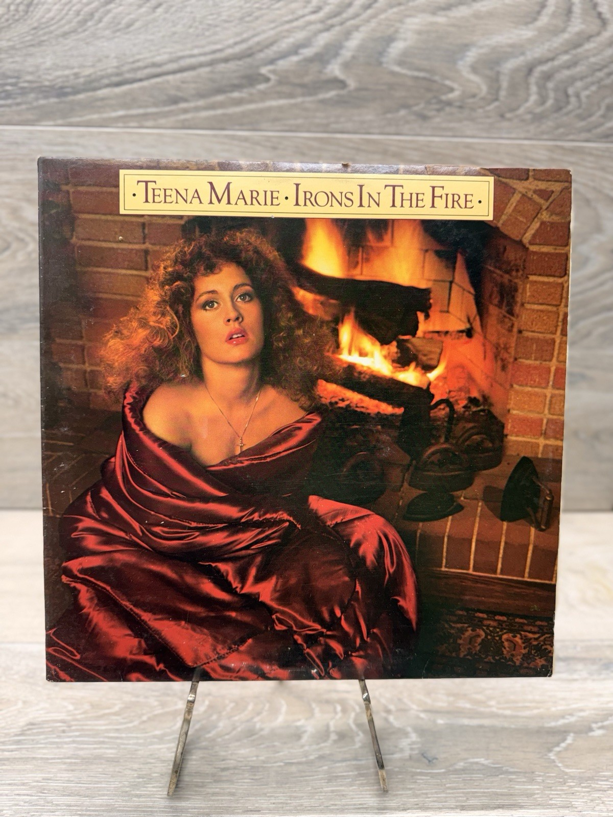 Teena Marie ''Irons In The Fire'' Vinyl LP 1980 Gordy Records (VG+)