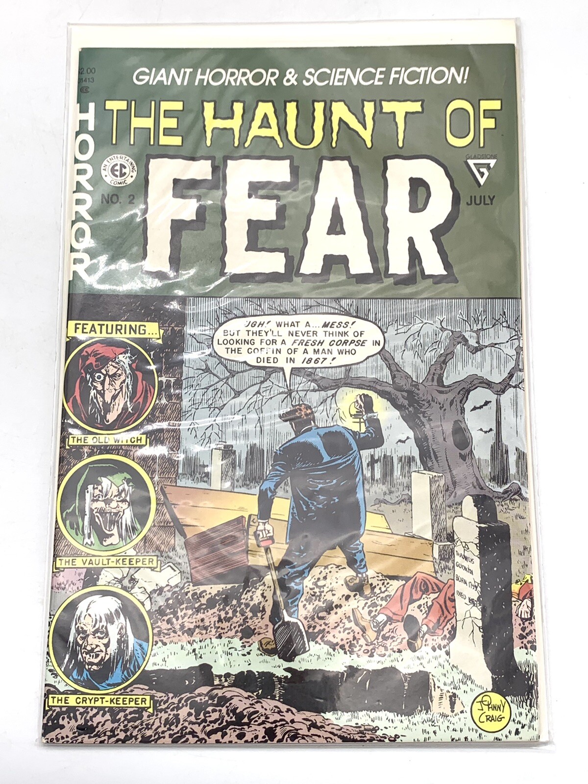 The Haunt of Fear #2  EC Comic Horror Reprint VF/NM.