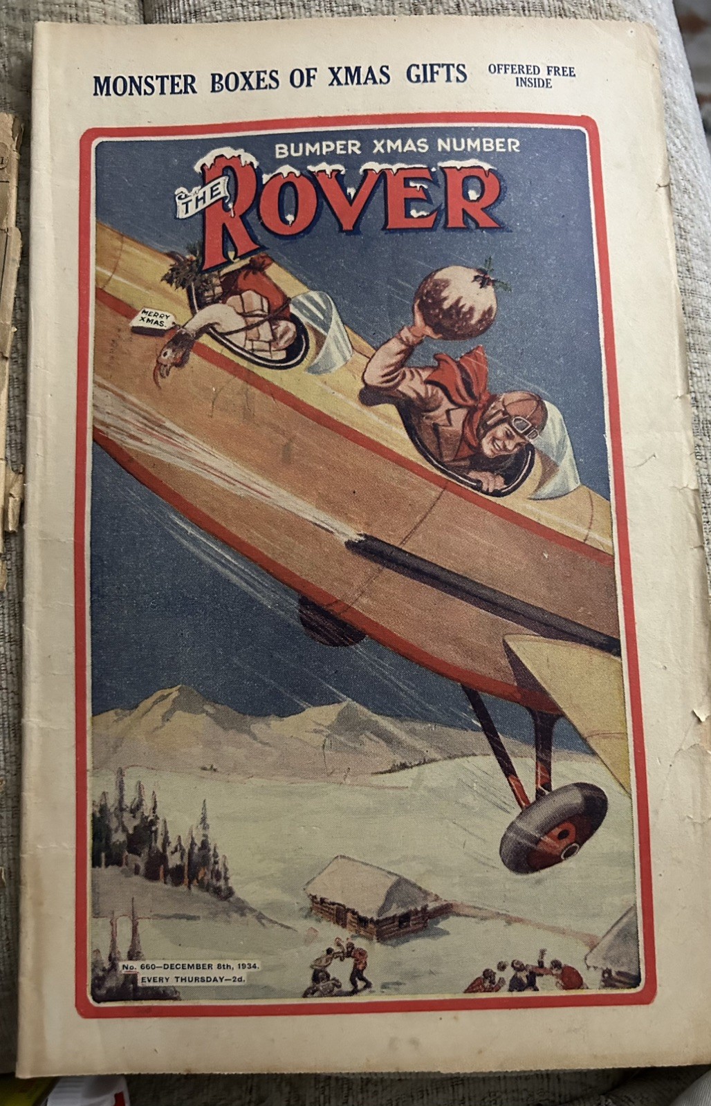 The Rover Comic - No 660. December 8th. 1934