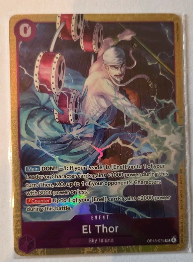 El Thor (Collezione Carte Premium -Migliore Selezione Vol. 6-) OP-15 075 pezzo unico