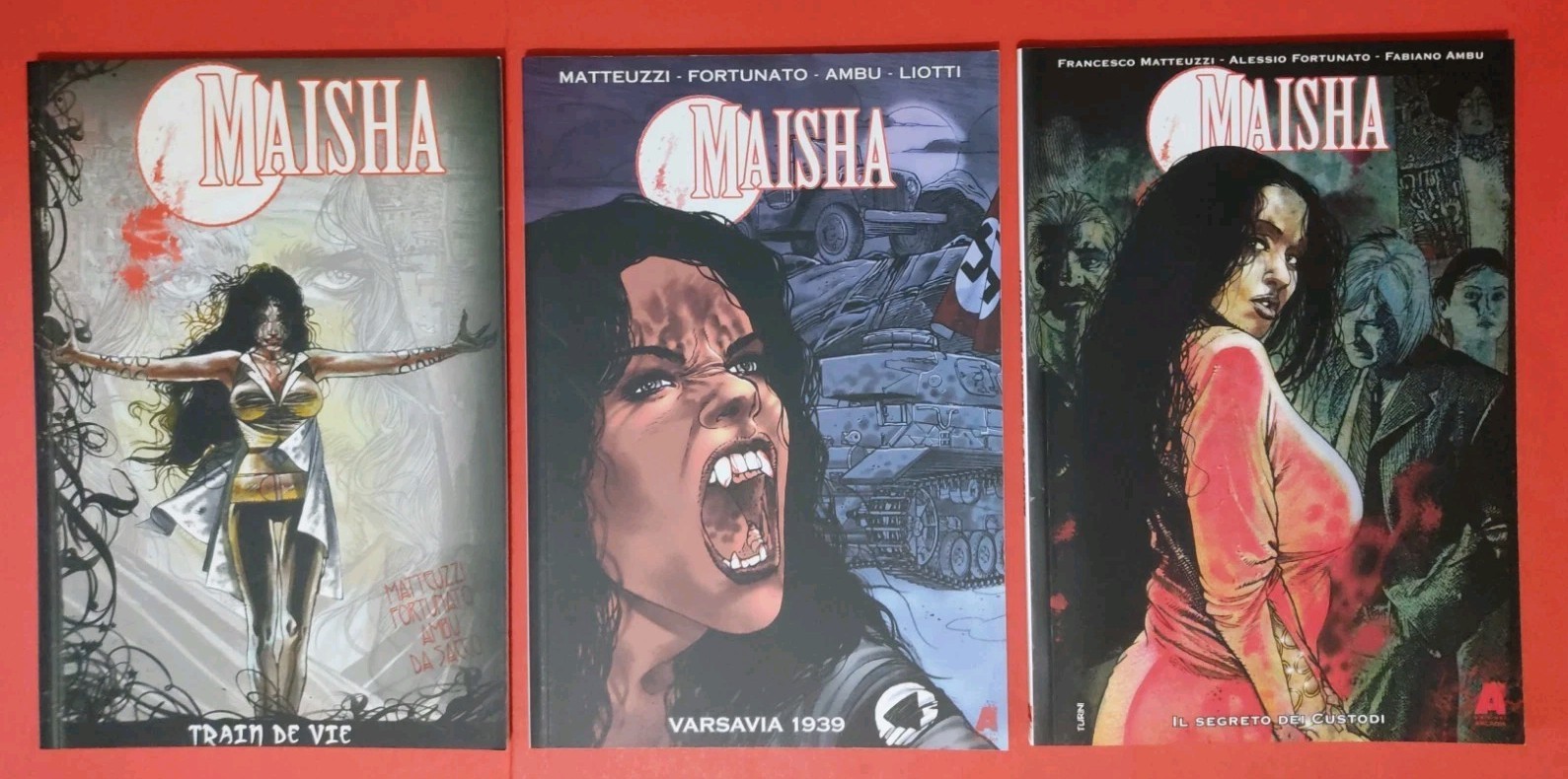 Maisha n.1/3 "Matteuzzi,Fortunato,Da Sacco" Edizioni Arcadia