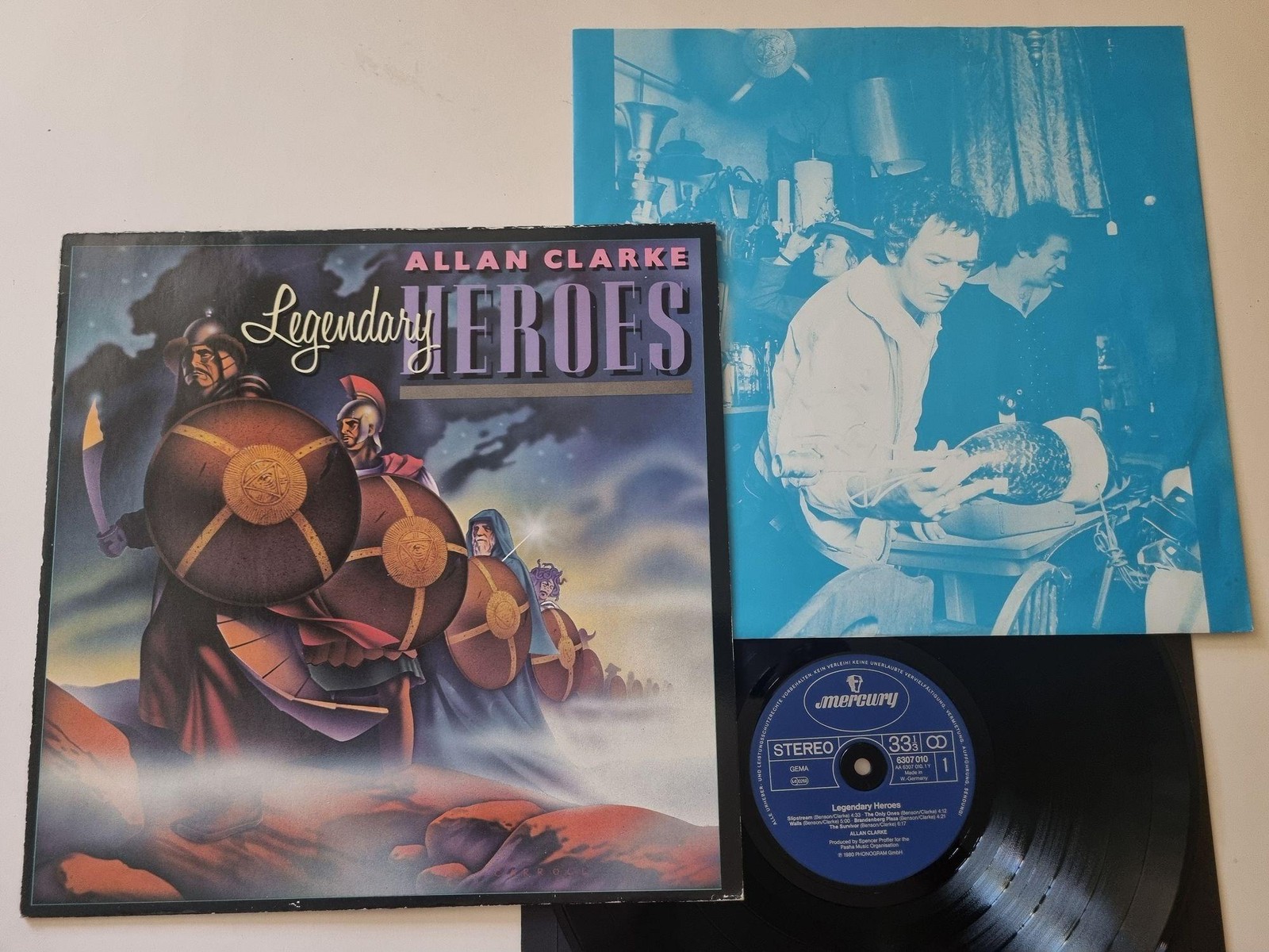 Allan Clarke - Legendary Heroes Vinyl LP Germany