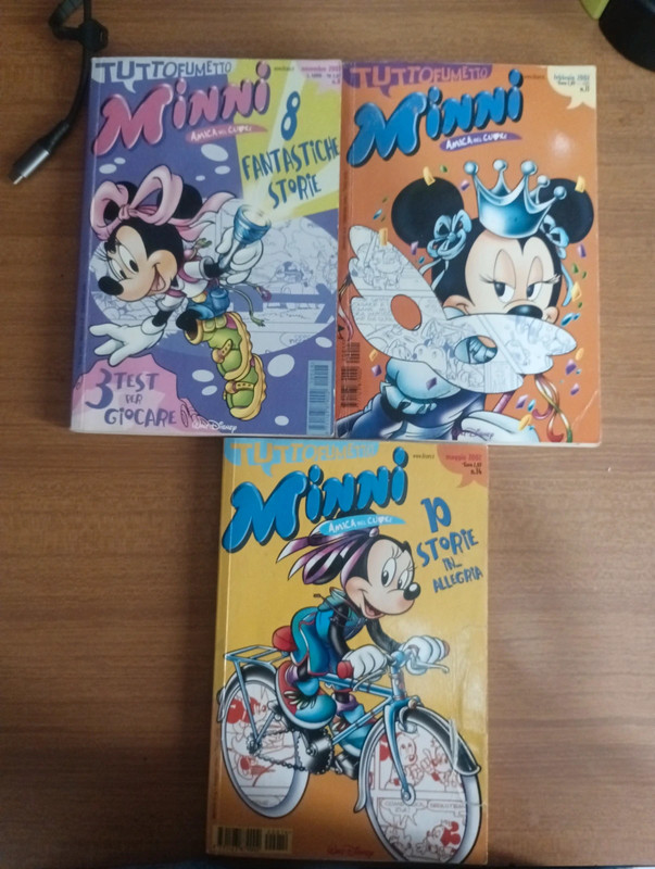 Lotto 3 Fumetti Vintage Minni Amica del Cuore