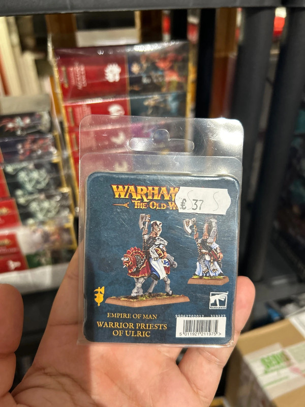 Warhammer the Old world empire of man Warrior priests of ulric