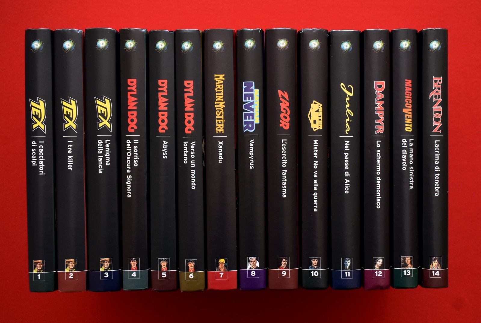 GLI EROI DEL FUMETTO DI PANORAMA 1/14 COMPLETA del 2005