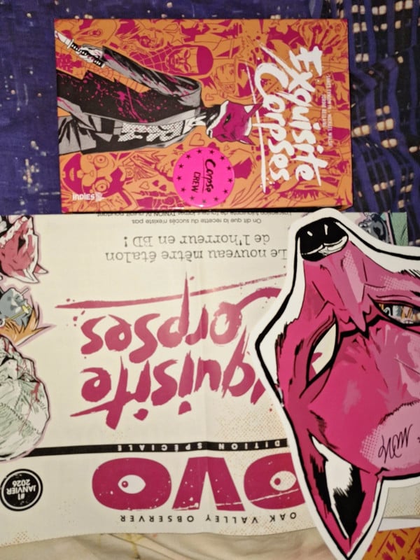 Exquisite corpses tome 1 a 7 + signature