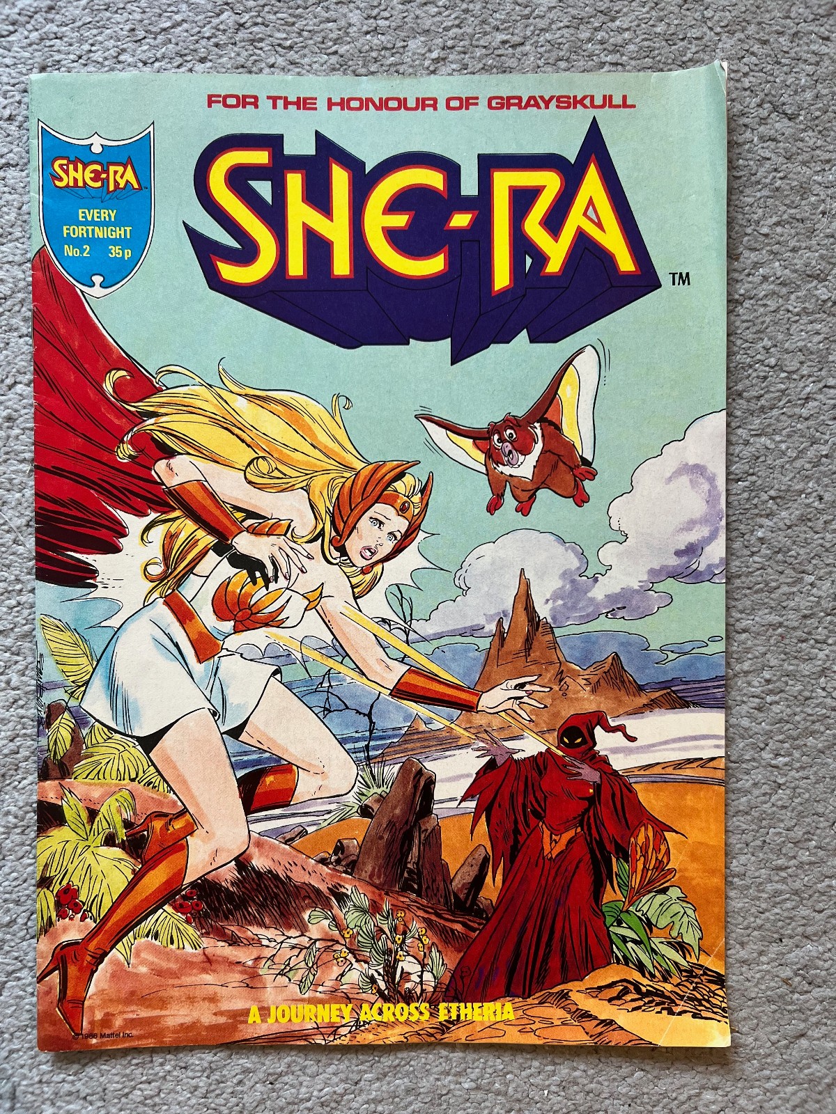 She-Ra For The Honour Of Grayskull No 2 Magazine (UK 1986)