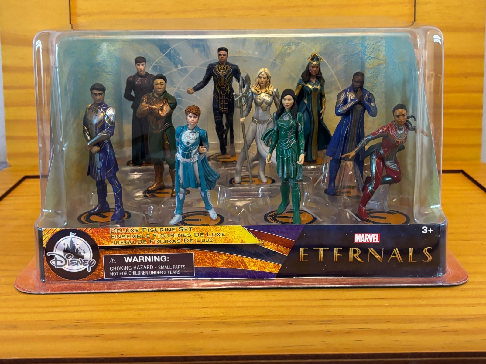 Cake Topper nuovi personaggi Disney Marvel Eternals alti 3" in scatola 2021