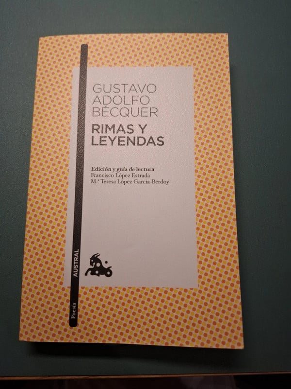 Rimas y Leyendas Gistavo Adolfo Becquer