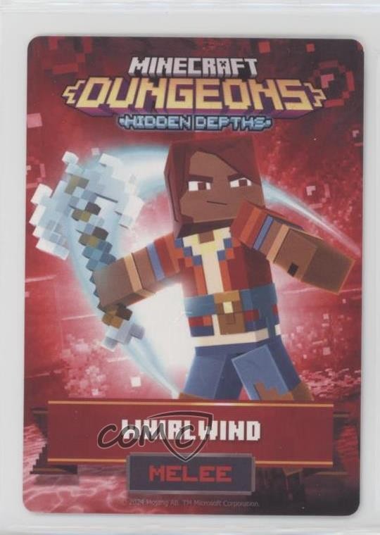 2024 Minecraft Dungeons Arcade Vending Cards - Serie 3 Whirlwind #67 07mp