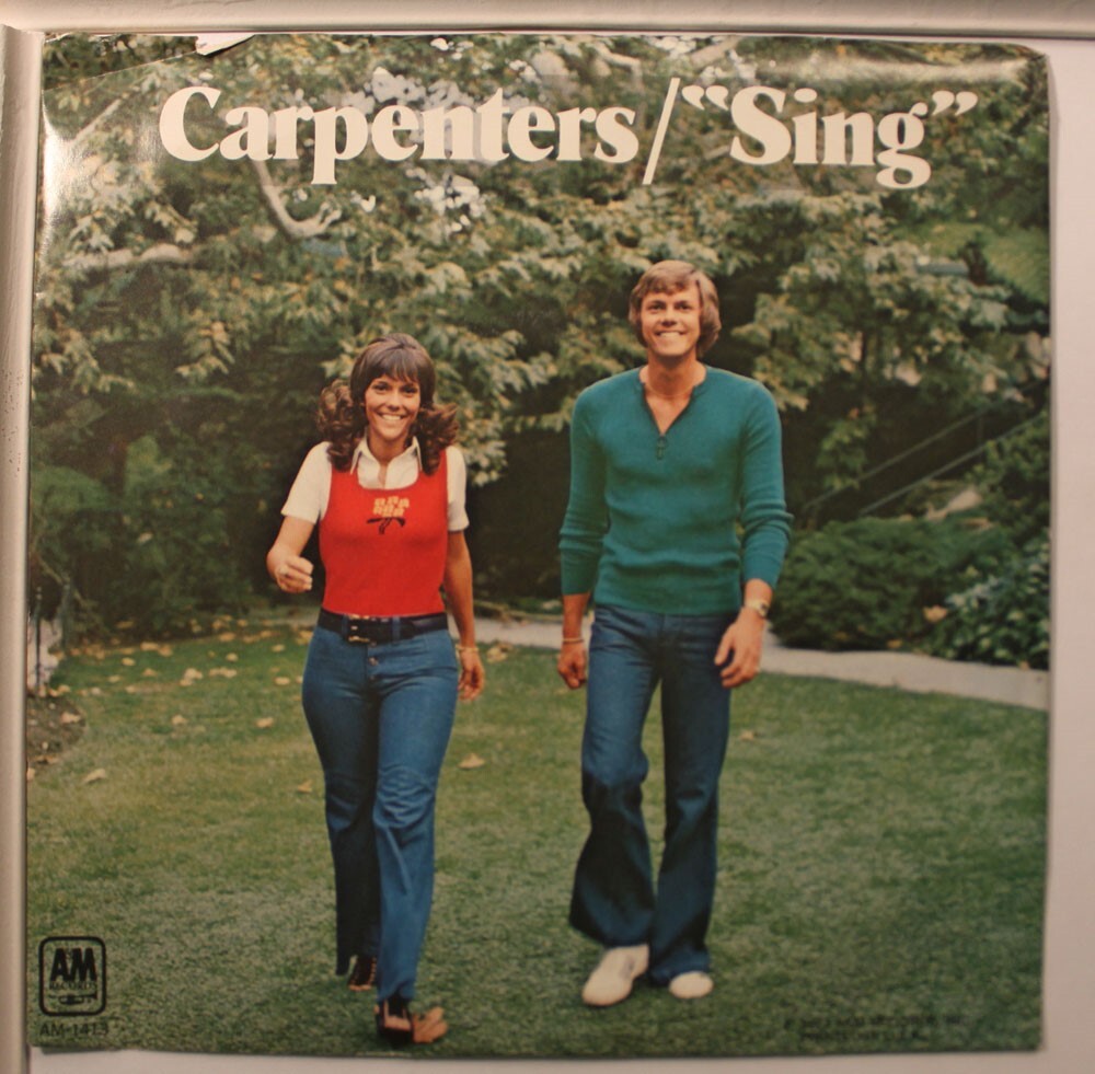 Copertina In PVC 45 Carpenters - Druscilla Penny / Sing On A&M Records