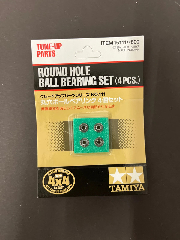 Cuscinetti tamiya round hole  ball bearing