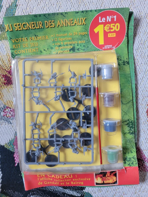 Le Seigneur des Anneaux – Jeu de Batailles – N°1, 2 et 3 – Games Workshop / Atlas