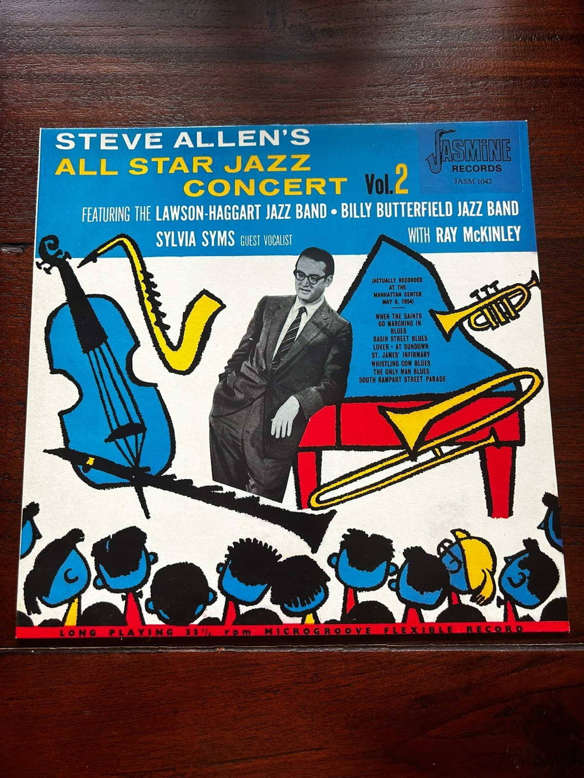 Steve Allen - All Star Jazz Concert Vol. 2 - Jasmine LP Vinyl Schallplatte Jazz