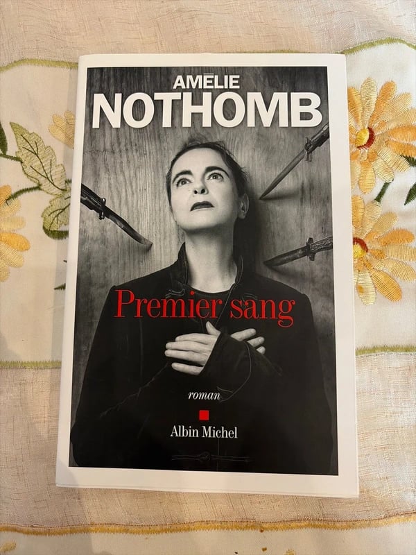 Roman Amélie Nothomb premier sang