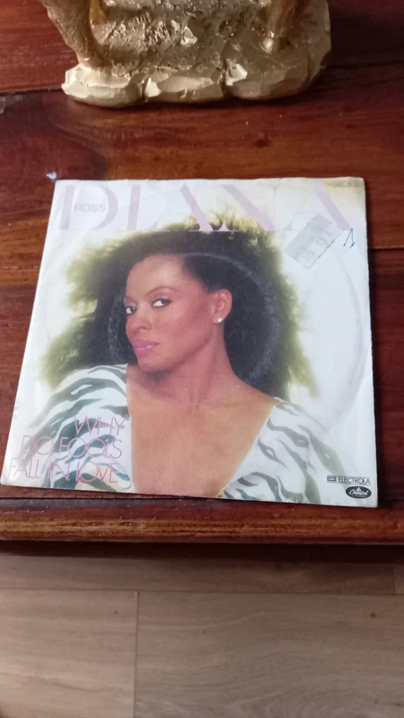 vinyl (45T) diana ross "why do fools fall in love"