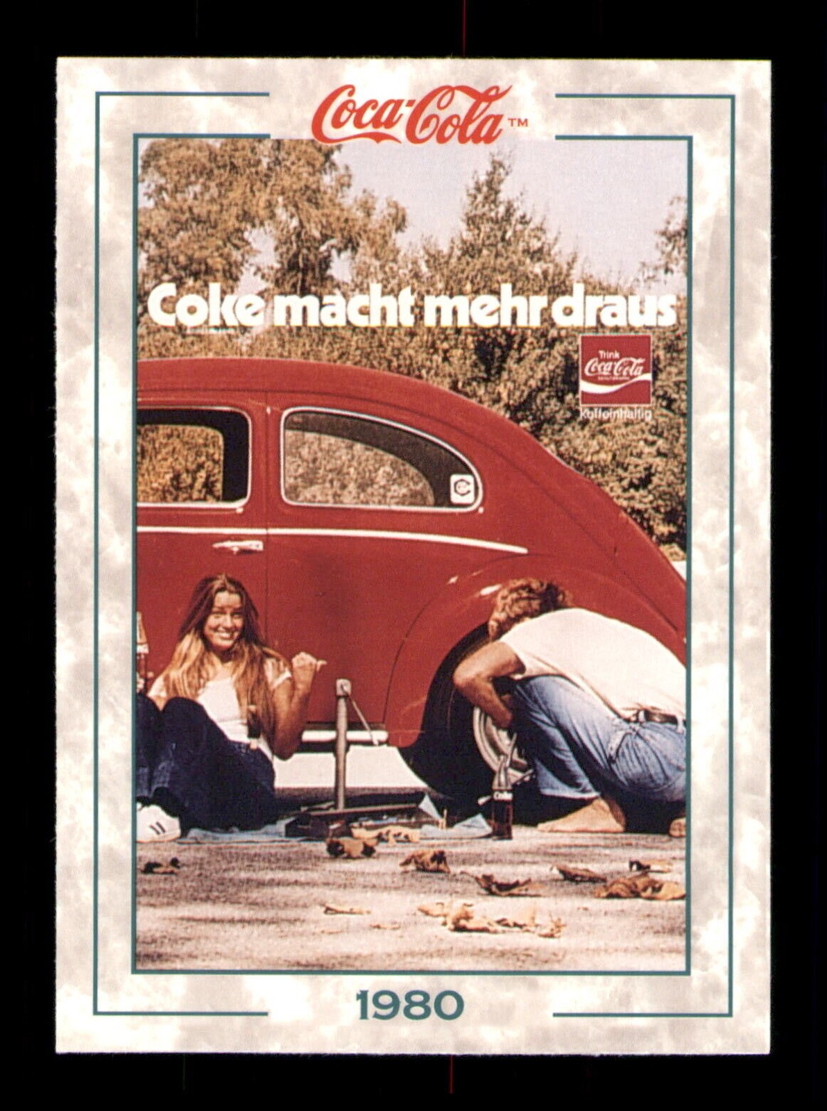 164 Pubblicità Tedesca Coca-Cola 1994 Collect-A-Card TCG CCG