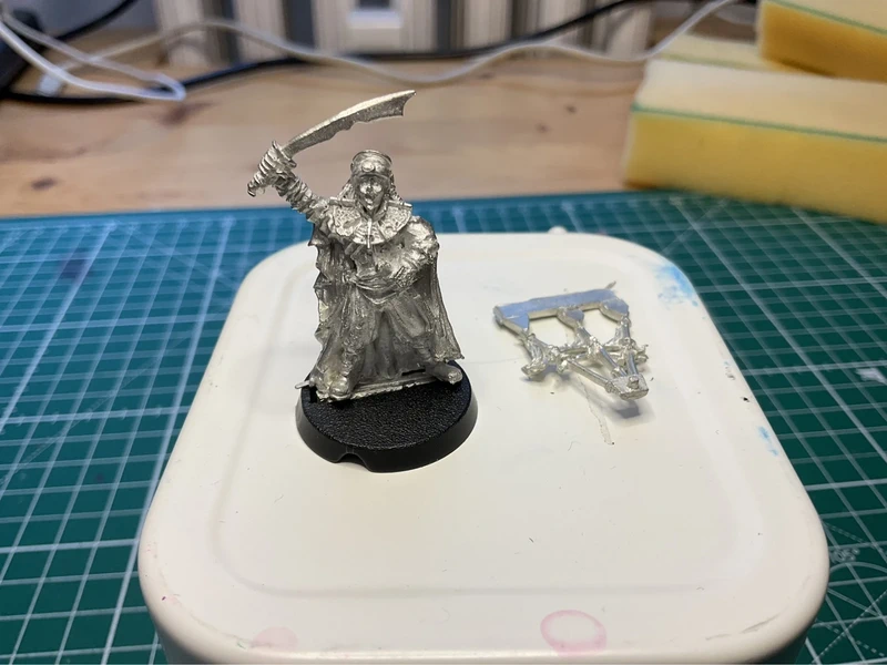 Haradrim King metallo Games Workshop lotr mesbg