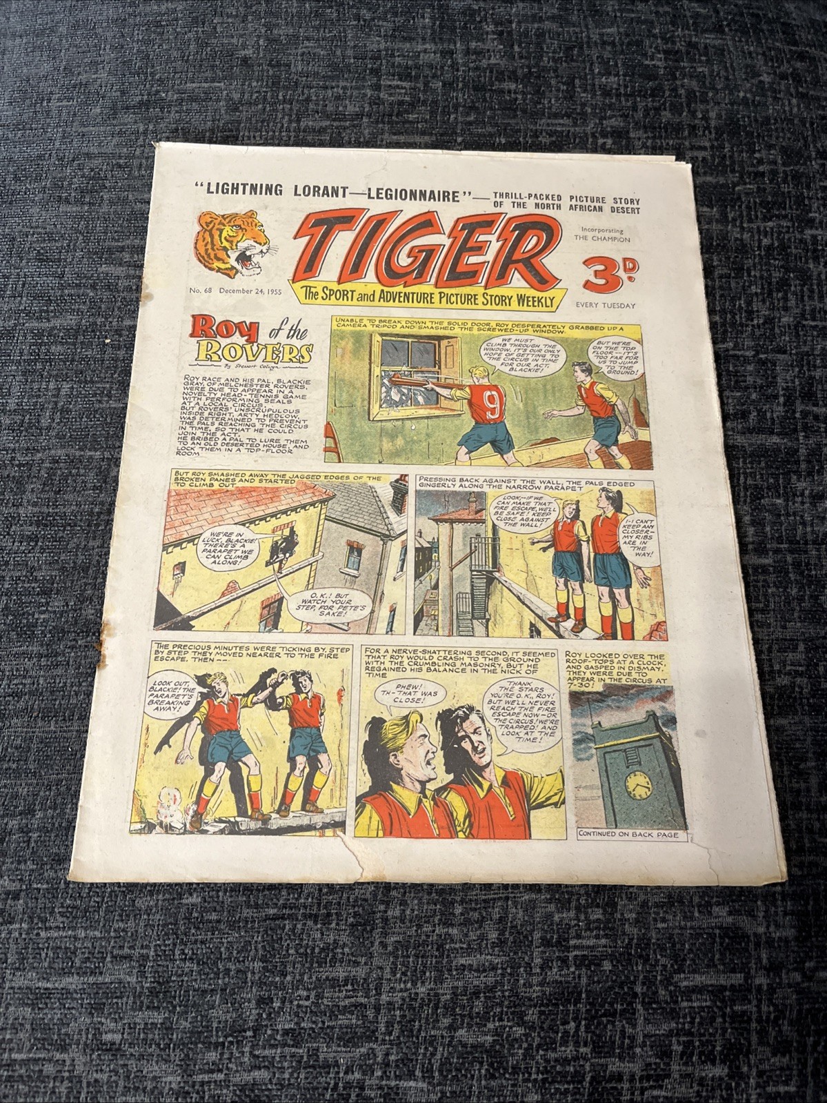 Tiger Comic - #68 - 24 December 1955