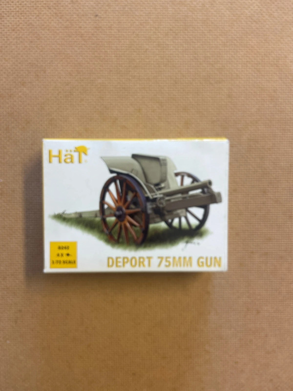 HäT 9242 Deport 75 mm Gun WWI 1:72