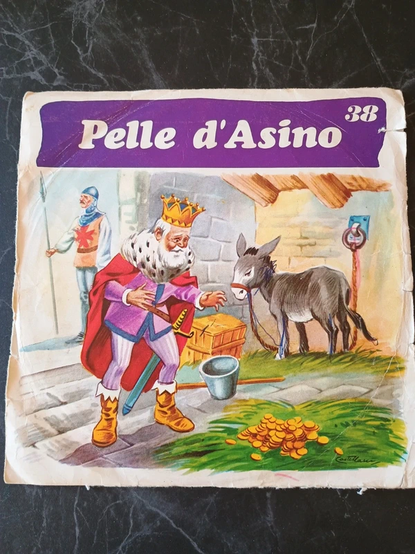 45 Giri Pelle d'Asino - Collana di Fiabe Celebri N. 38 SAAR Anni 60