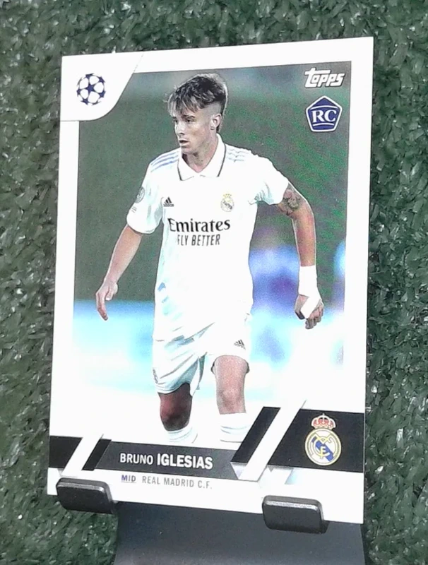 Topps UEFA Champions League Club Competition 22/23 Número 114 Bruno Iglesias Real Madrid