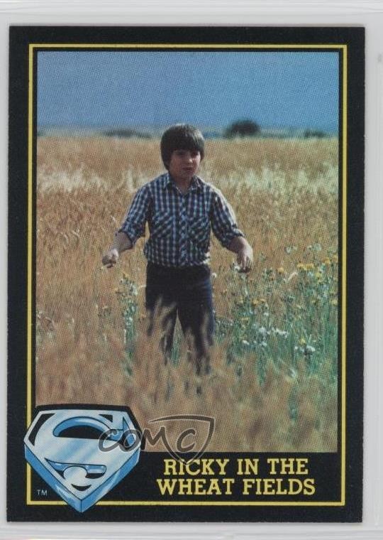 1983 Topps Superman III Ricky nei campi di grano #35 1k3