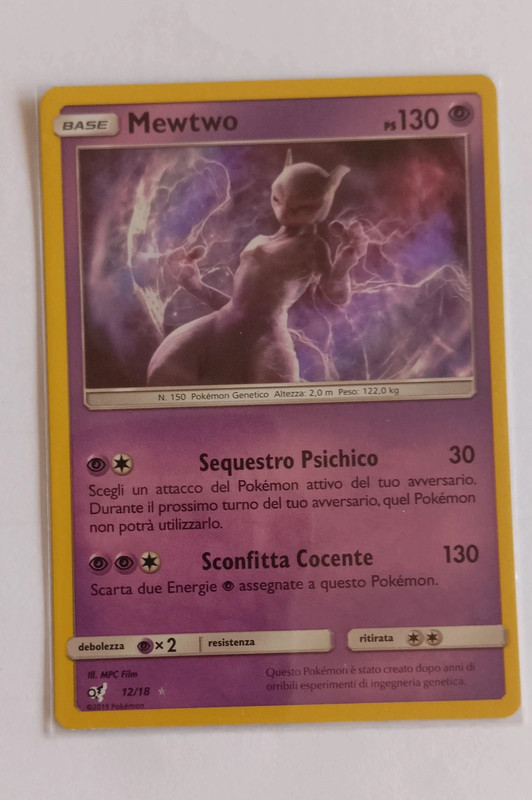 Carte Pokemon - Mewtwo