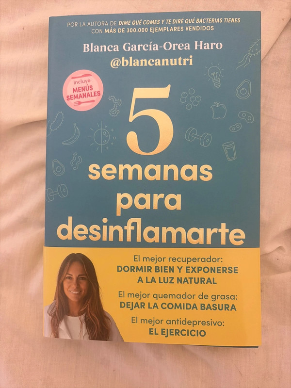 Libro nuevo 5 semanas para desinflamarte