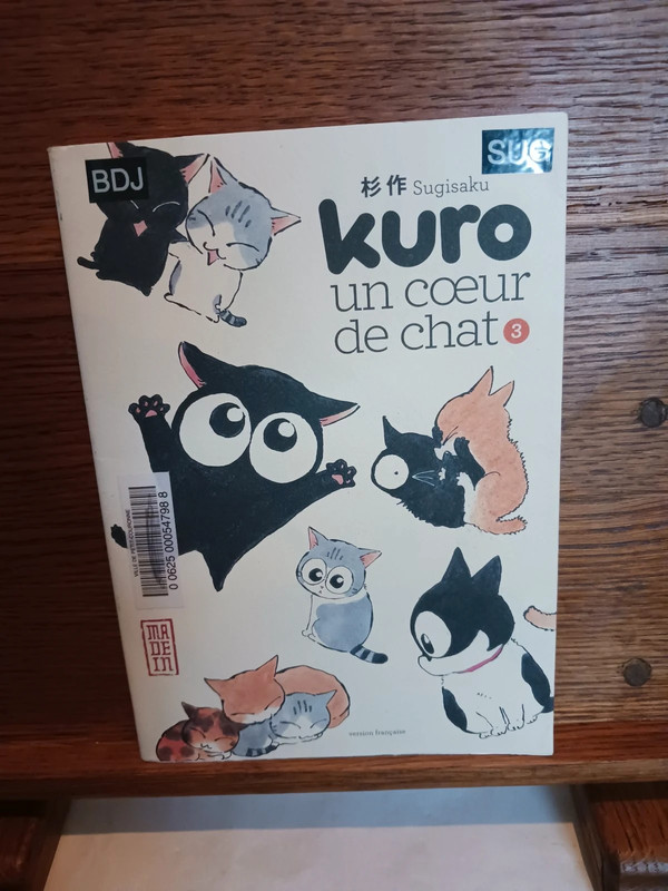 Kuro, un coeur de chat. 3 9782505063858