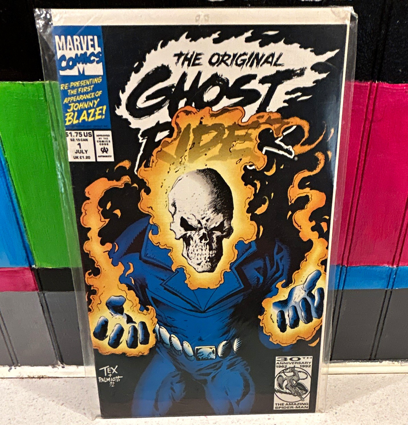 Marvel Comics Ghost Rider #1 (1992) Dan Abnett Jimmy Palmiotti Mark Texeira