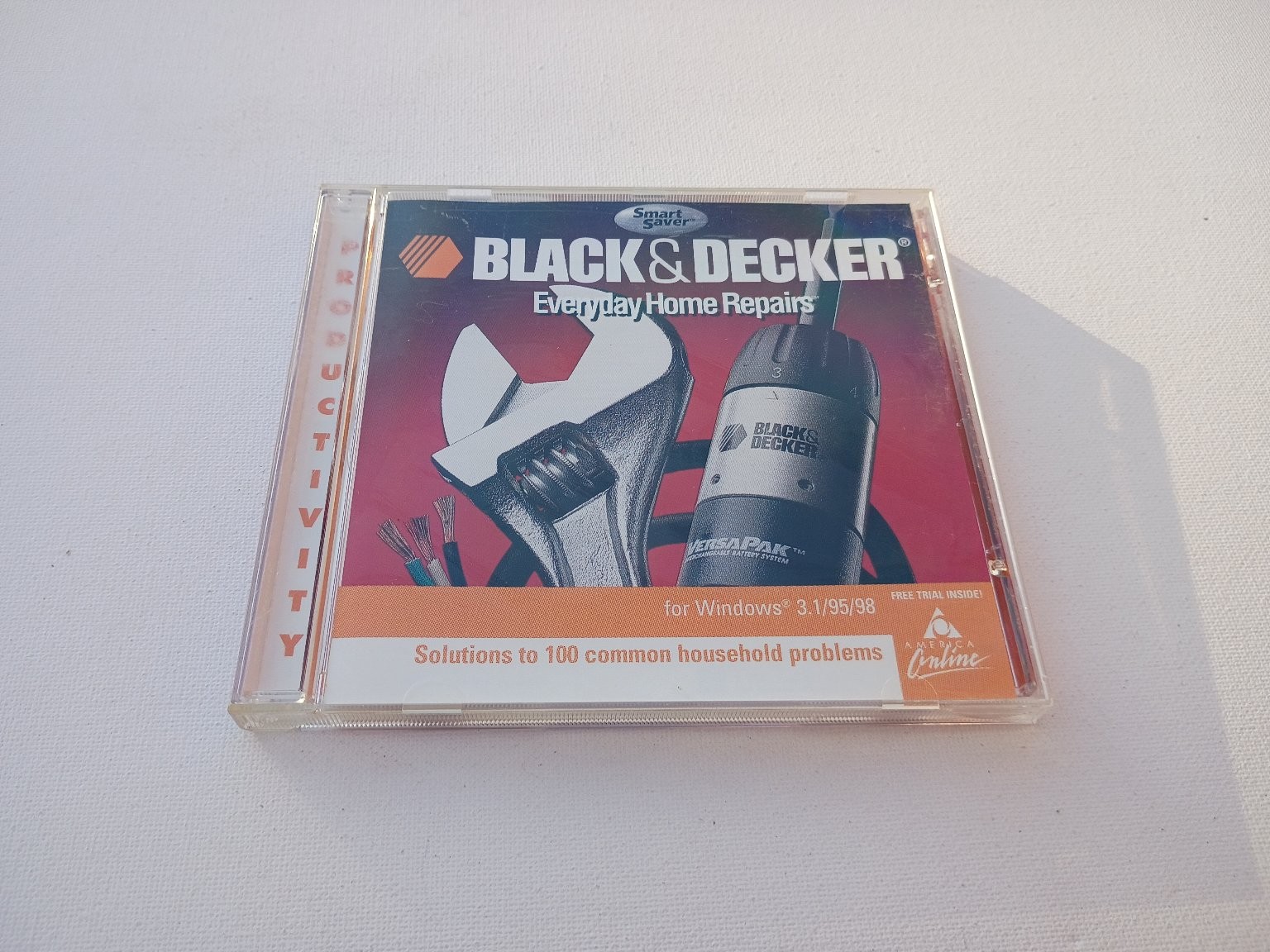 Black & Decker Everyday Home Repairs CD ROM 1999 Windows 95/98 Productivity PC